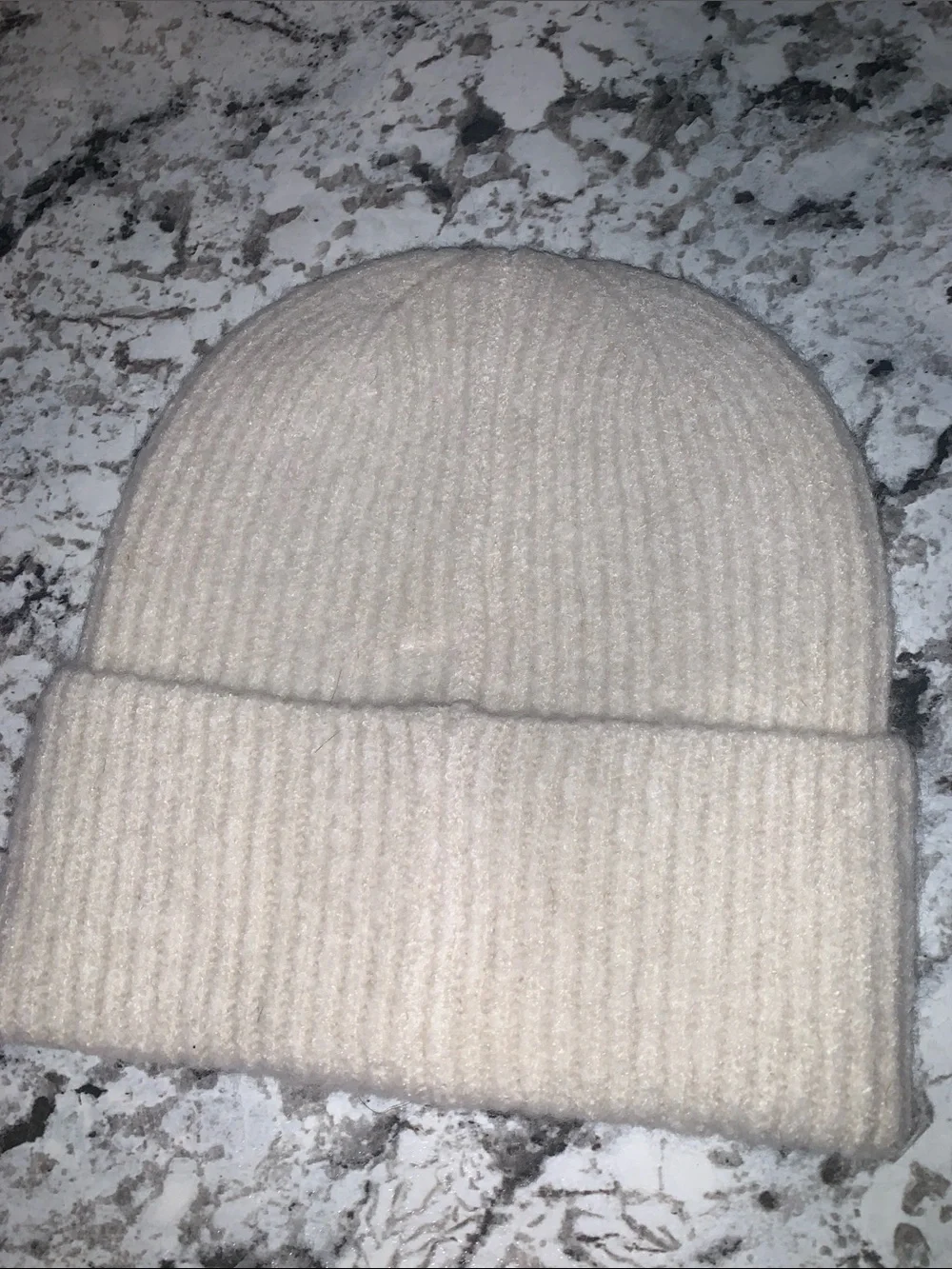 🆕- Nine West Ribbed Knit Beanie - Beige